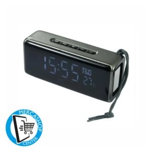 Parlante_bluetooth_con_reloj_y_despertador_TG_174_mercashopcenter.com